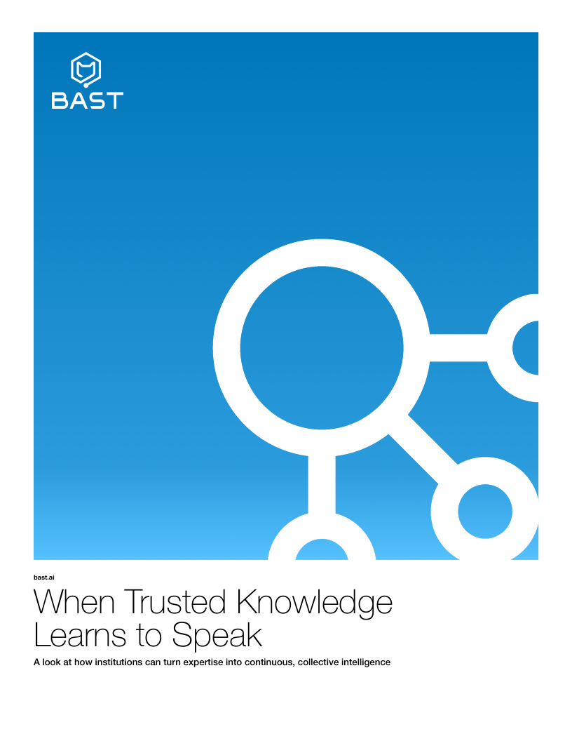 Cover of When Trusted Knowledge Learns to Speak